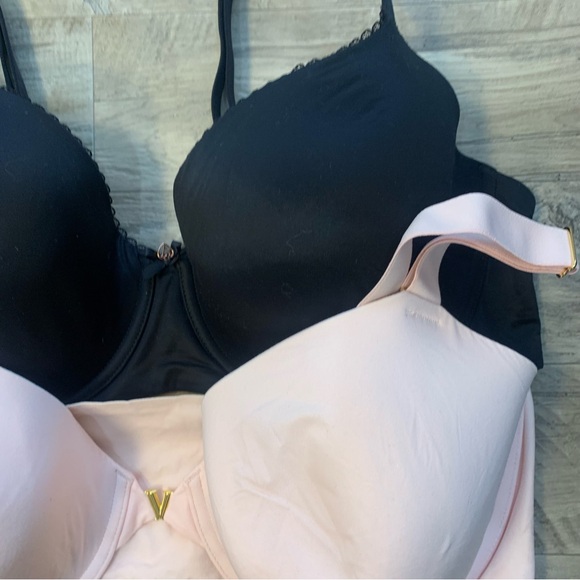 Victoria Secret 2 Bras Lined Demi Perfect Coverage - Picture 4 of 13